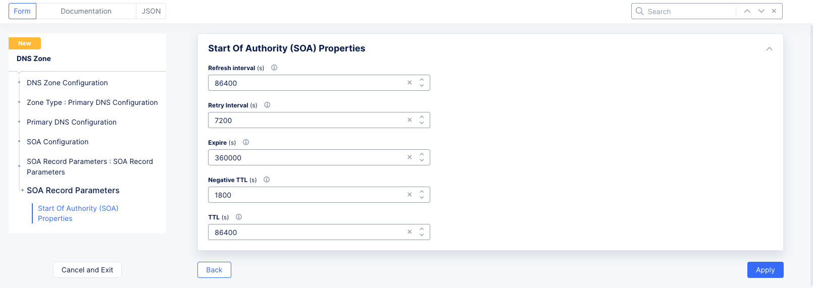 Figure: SOA Custom Configuration
