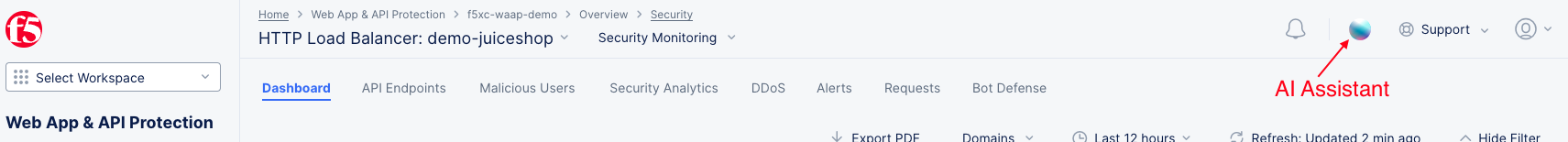 Figure: AI Assistant Orb